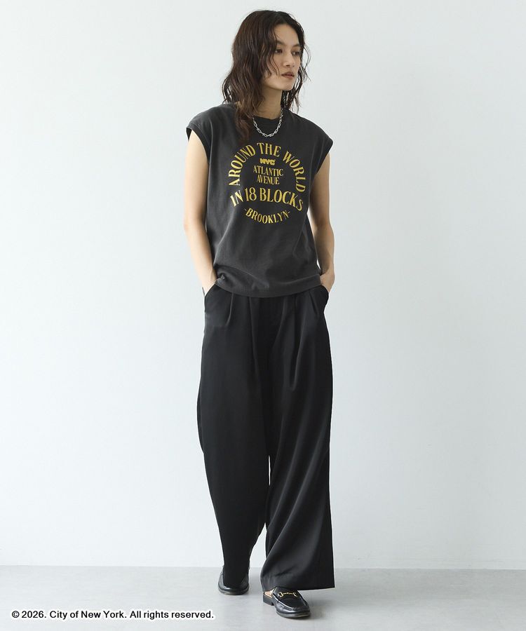 GARAGE OF GOOD CLOTHING「サテン2タックロングパンツ」|その他|