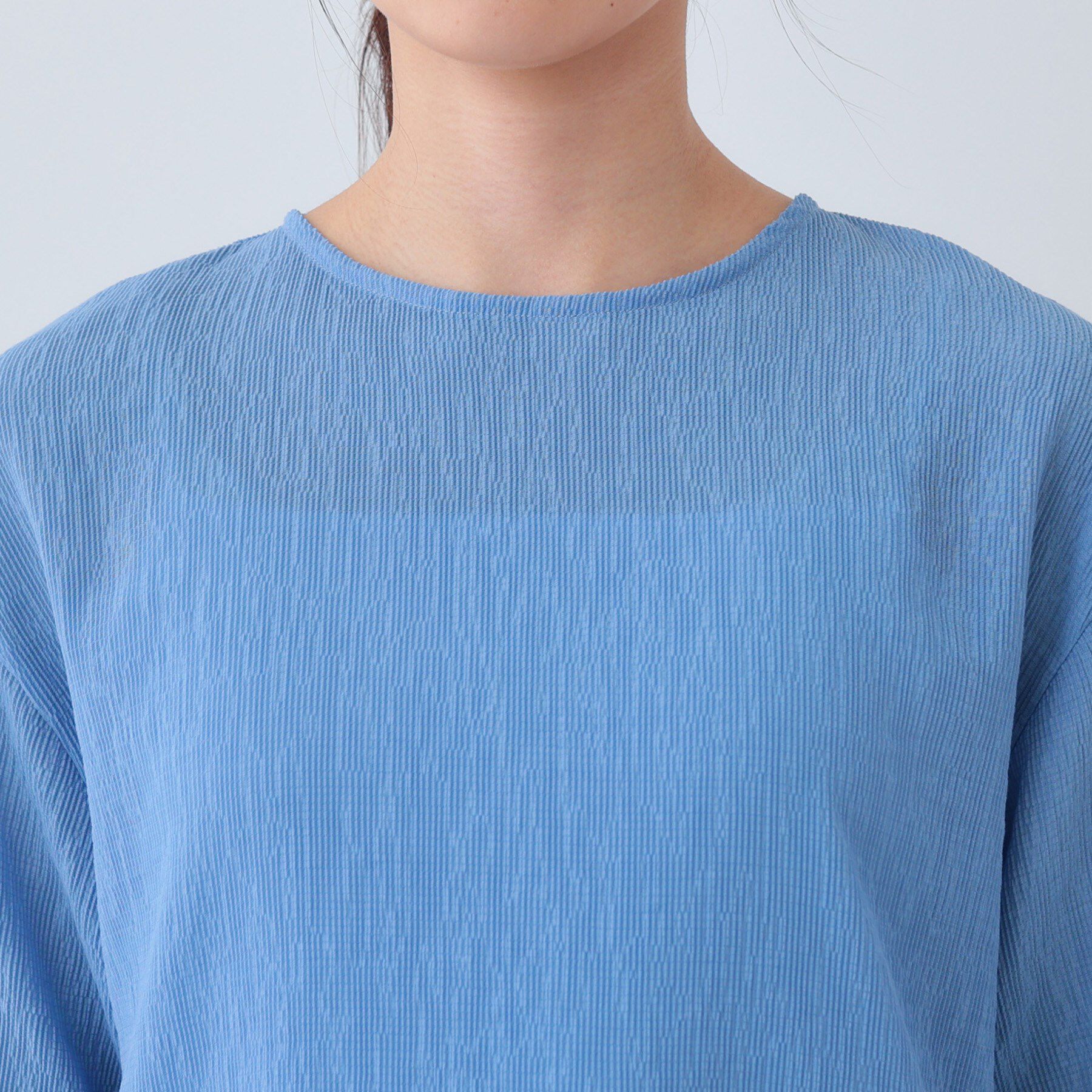 INDIVI「【洗える】ペプラムトップス」|Tシャツ・カットソー|