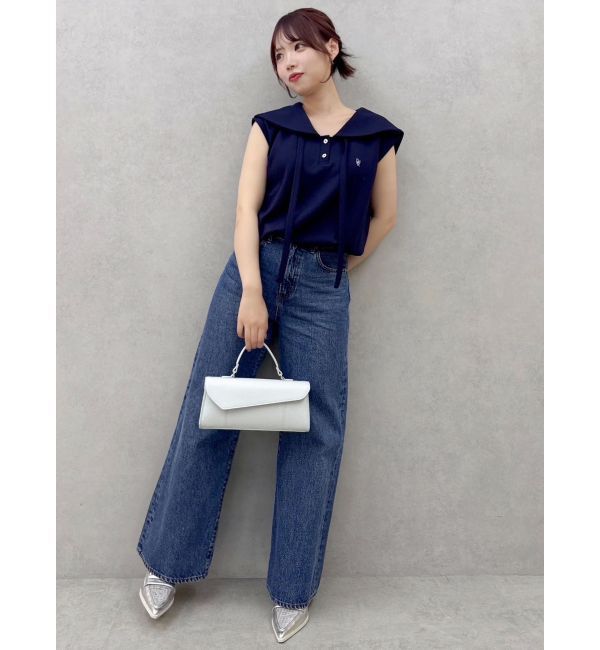 dazzlin「【WEB限定追加】セーラーカラースウェット」|Tシャツ・カットソー|