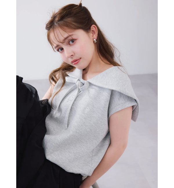 dazzlin「【WEB限定追加】セーラーカラースウェット」|Tシャツ・カットソー|