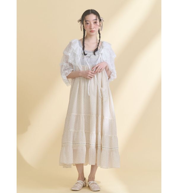 merry jenny「lace frame camisole tops」|キャミソール|