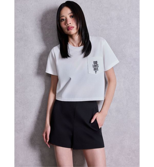 GYDA「GOD LOVES UGLY.ポケットTシャツ」|Tシャツ・カットソー|