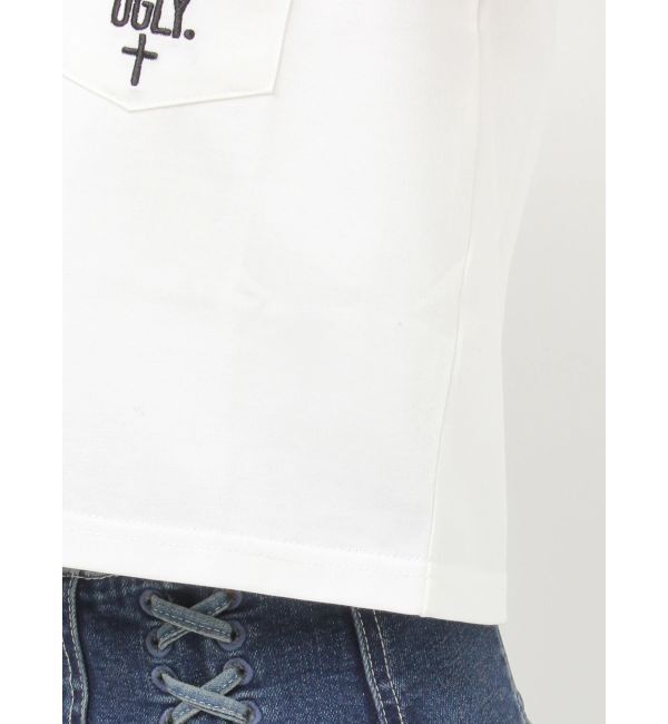 GYDA「GOD LOVES UGLY.ポケットTシャツ」|Tシャツ・カットソー|