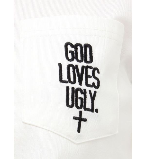 GYDA「GOD LOVES UGLY.ポケットTシャツ」|Tシャツ・カットソー|