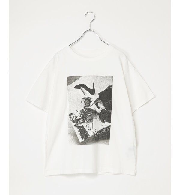 VENCE share style「モノトーンフォト Tシャツ」|Tシャツ・カットソー|オフホワイト
