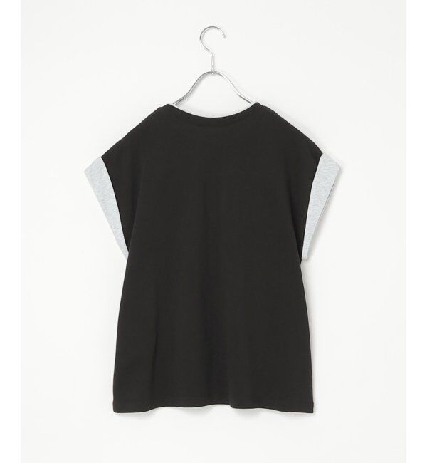 VENCE share style「袖配色ノースリトップス」|Tシャツ・カットソー|