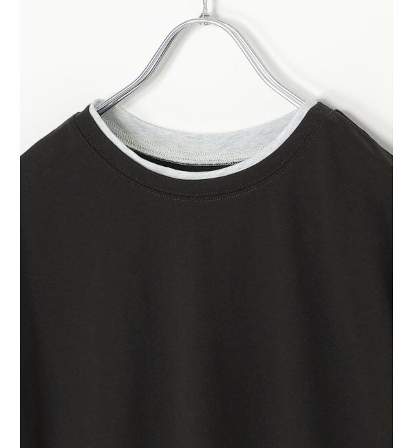 VENCE share style「袖配色ノースリトップス」|Tシャツ・カットソー|