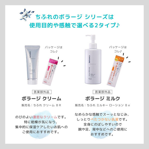  「ちふれ ボラージ ミルク 詰替え用 (200mL)」|乳液|