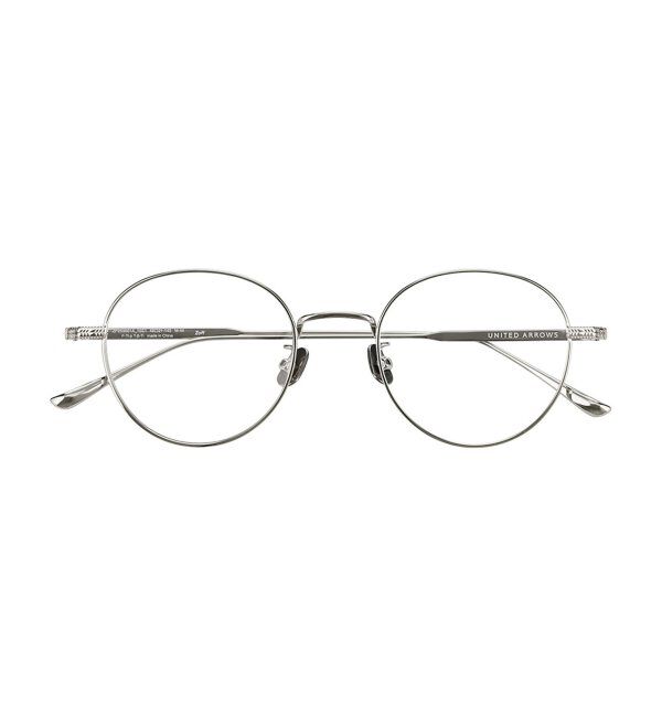  「Zoff｜UNITED ARROWS メガネ | [Stylish] チタン 伊達メガネ ユナイテッドアローズ   レンズ交換券付」|メガネ|