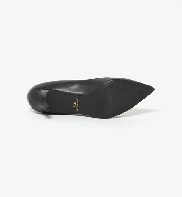 UNITED ARROWS「ポインテッドトゥ ソフト パンプス BLACK」|パンプス|