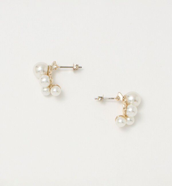 UNITED ARROWS green label relaxing「4ランダム ピアス」|ピアス|OFF WHITE