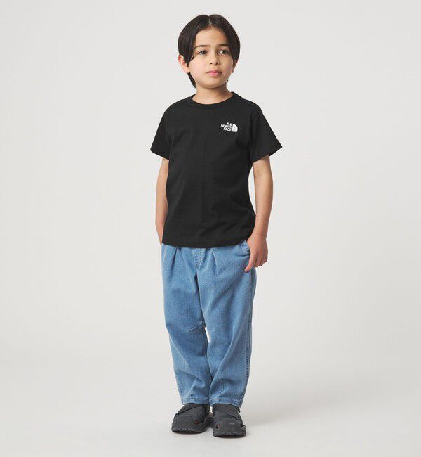 UNITED ARROWS green label relaxing「＜THE NORTH FACE＞ショートスリーブ バックスクエア ロゴTシャツ / キッズ  110cm-120cm」|Tシャツ・カットソー|