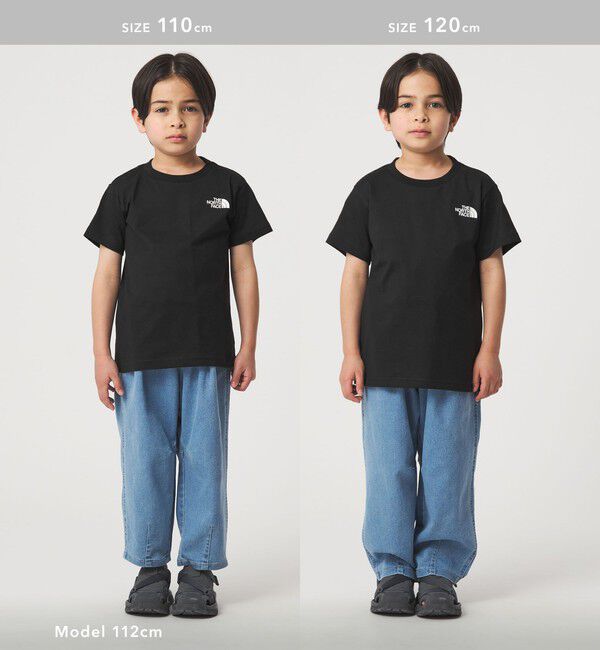 UNITED ARROWS green label relaxing「＜THE NORTH FACE＞ショートスリーブ バックスクエア ロゴTシャツ / キッズ  110cm-120cm」|Tシャツ・カットソー|