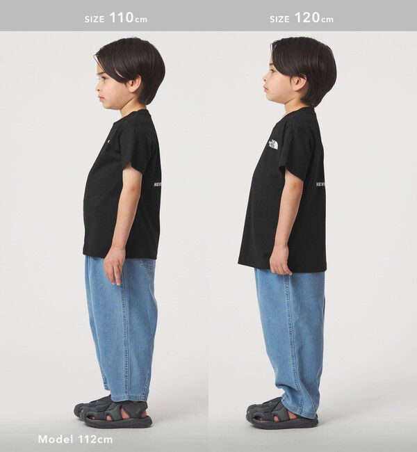 UNITED ARROWS green label relaxing「＜THE NORTH FACE＞ショートスリーブ バックスクエア ロゴTシャツ / キッズ  110cm-120cm」|Tシャツ・カットソー|