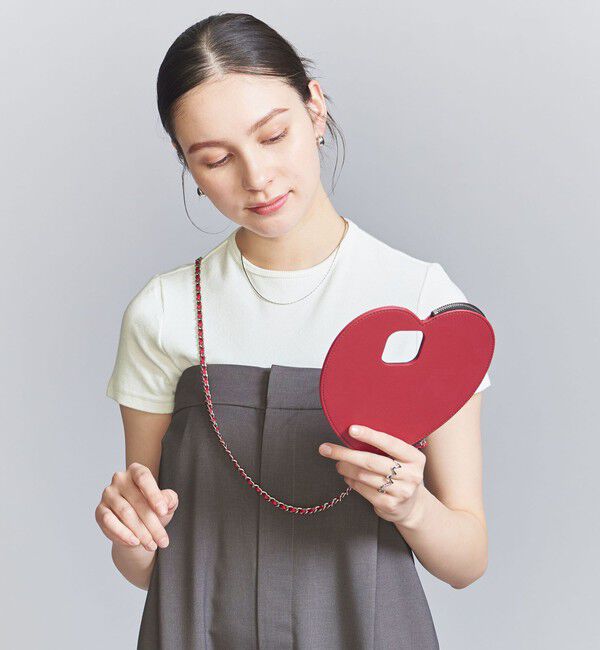 BEAUTY&YOUTH UNITED ARROWS「＜ajew＞dress HEART チェーン ストラップ iPhone14Proケース」|モバイルケース|