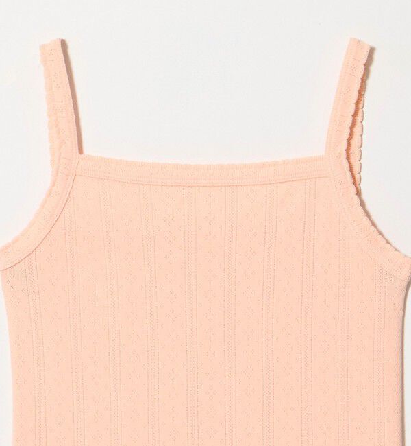 BEAUTY&YOUTH UNITED ARROWS「コットン パターンメッシュ キャミソール」|タンクトップ|