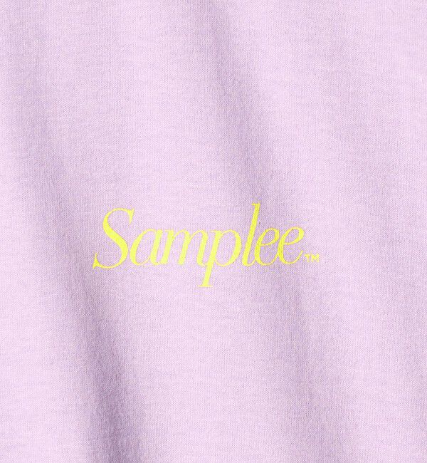 BEAUTY&YOUTH UNITED ARROWS「【別注】＜Samplee＞ショートスリーブ Tシャツ パープル」|Tシャツ・カットソー|