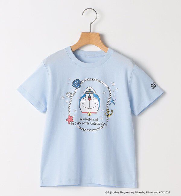 SHIPS KIDS「SHIPS KIDS:140m /＜映画ドラえもん 新・のび太の海底鬼岩城＞ Tシャツ」|Tシャツ・カットソー|ライトブルー