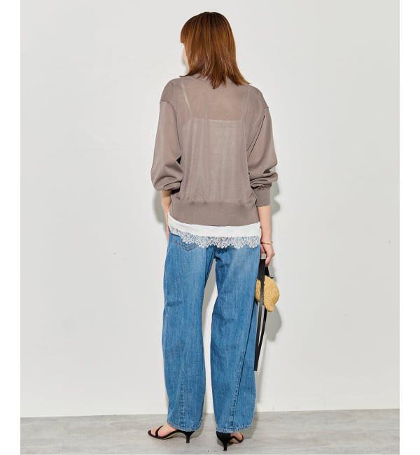 journal standard L'essage「フォルムニットVネックカーディガン」|カーディガン|