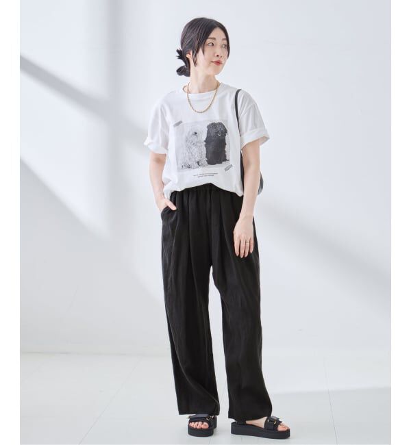 journal standard L'essage「フレンチリネンイージーパンツ」|その他|