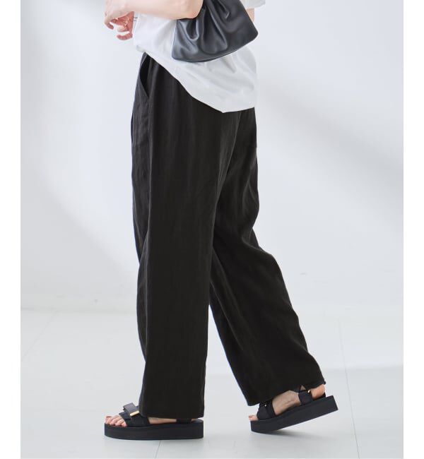 journal standard L'essage「フレンチリネンイージーパンツ」|その他|