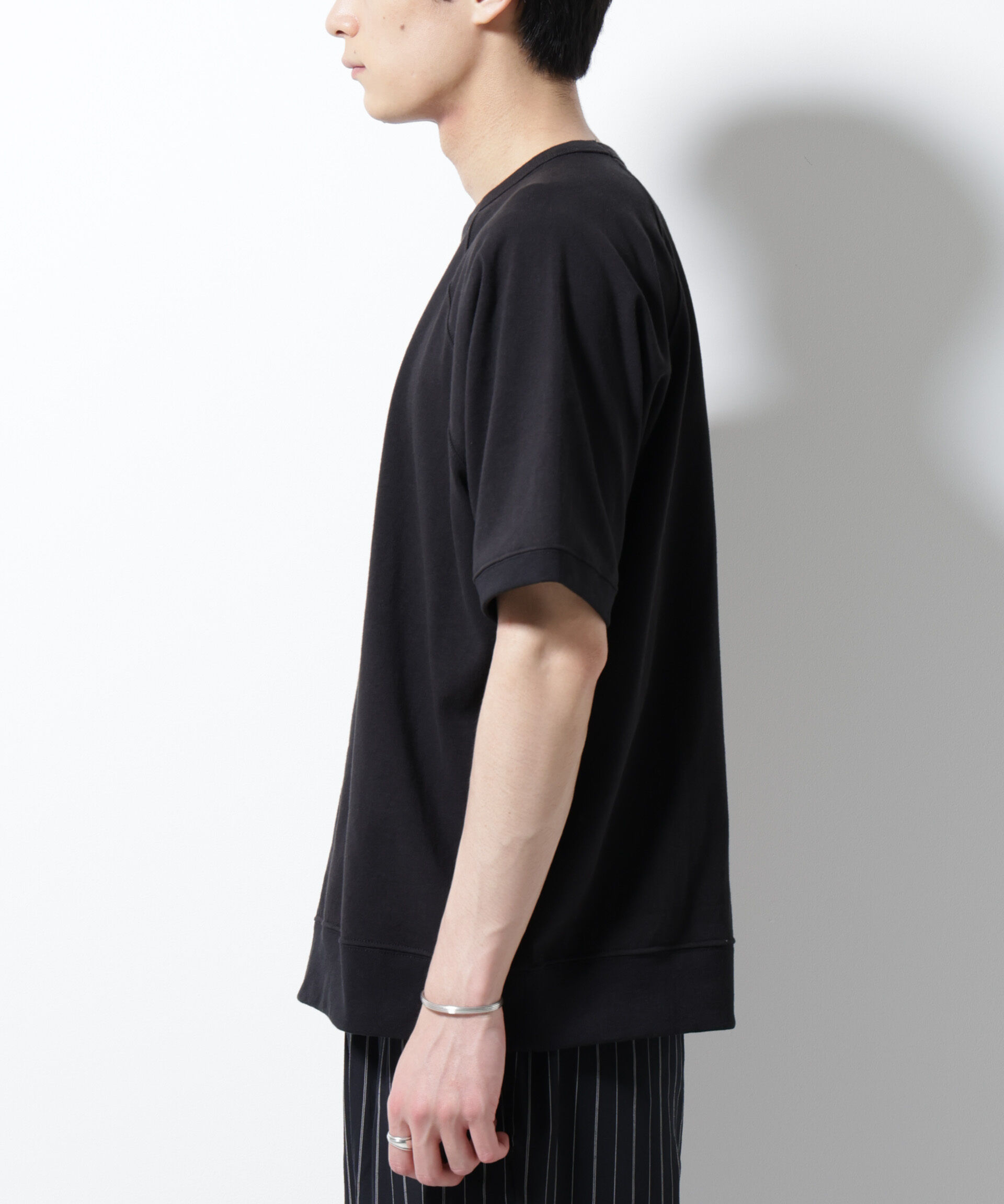 nano･universe「ヘビーウェイトコットンラグランスリーブTシャツ」|Tシャツ・カットソー|