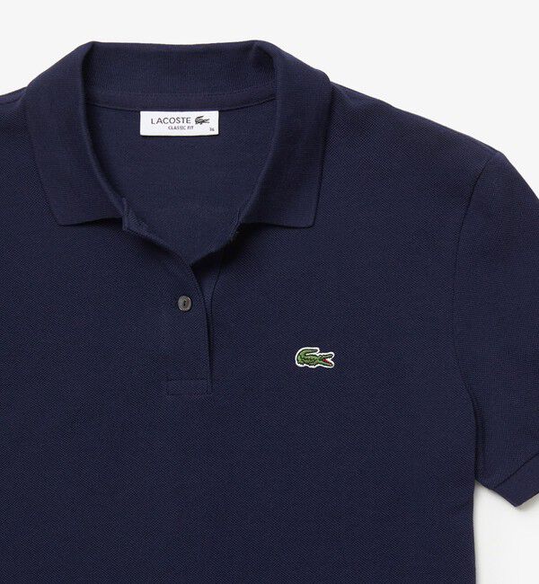LACOSTE「コットン100% ピケ ポロシャツ（半袖）」|ポロシャツ|