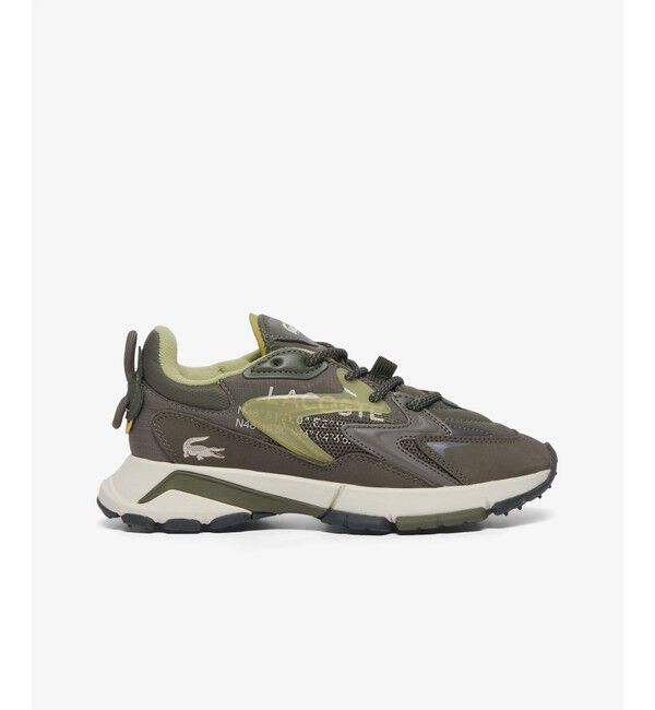 LACOSTE「レディース L003 NEO TECH 125 1 SFA」|スニーカー|ライトカーキ