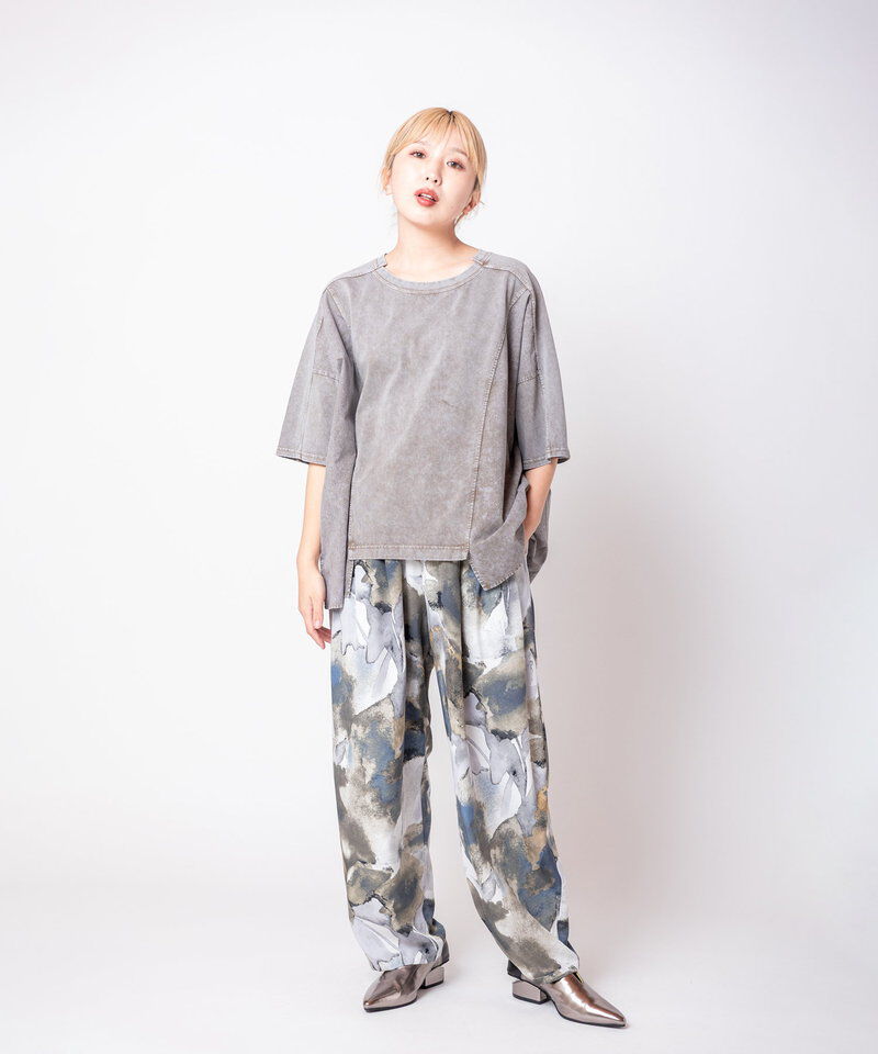  「ケミカル切替Tシャツ」|Tシャツ・カットソー|