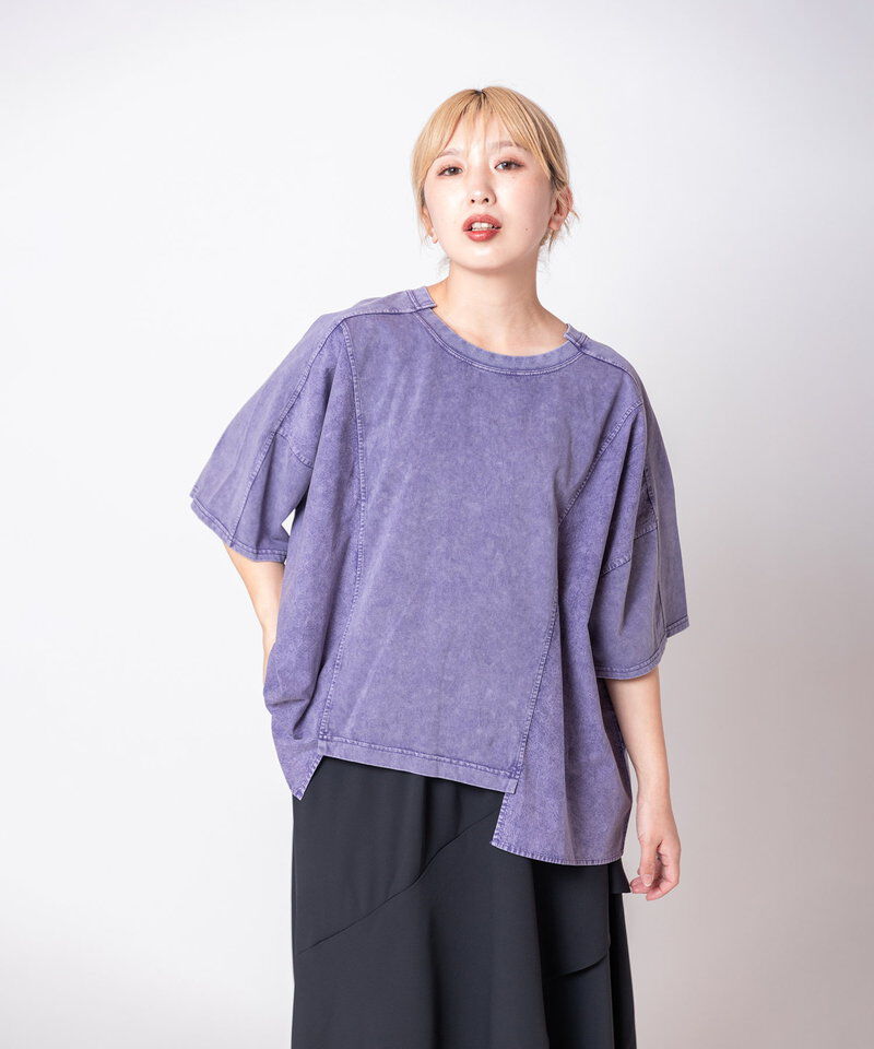  「ケミカル切替Tシャツ」|Tシャツ・カットソー|