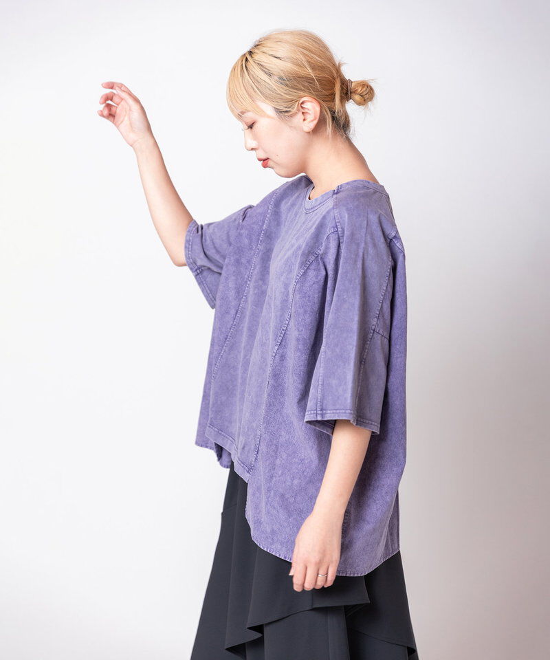  「ケミカル切替Tシャツ」|Tシャツ・カットソー|