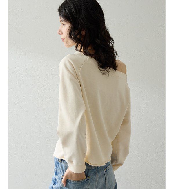  「オフショル刺繍プルオーバー」|Tシャツ・カットソー|