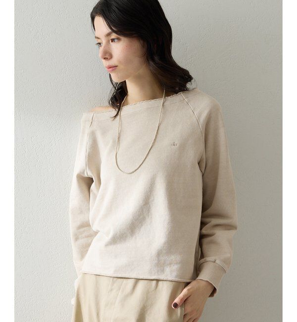  「オフショル刺繍プルオーバー」|Tシャツ・カットソー|