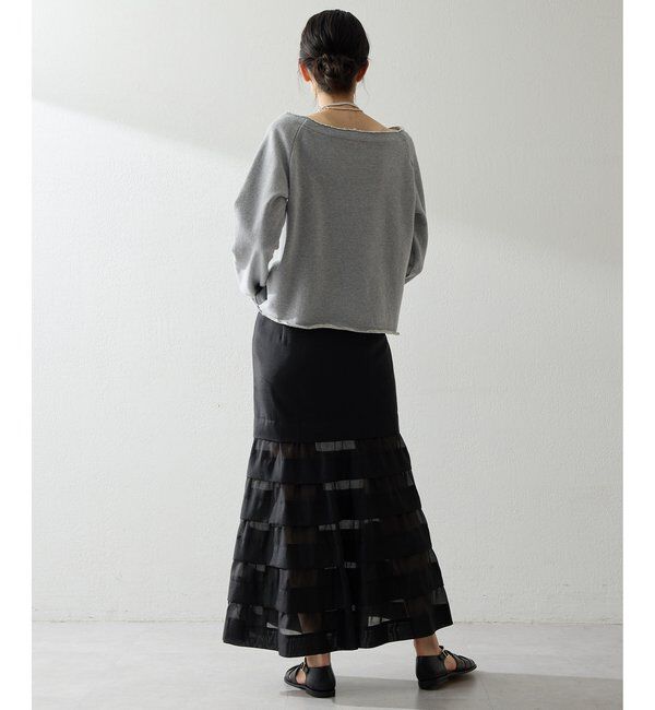  「オフショル刺繍プルオーバー」|Tシャツ・カットソー|