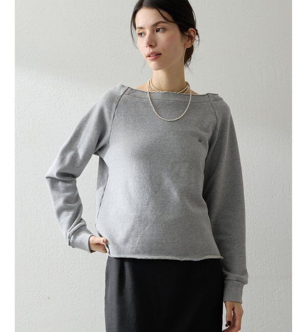  「オフショル刺繍プルオーバー」|Tシャツ・カットソー|