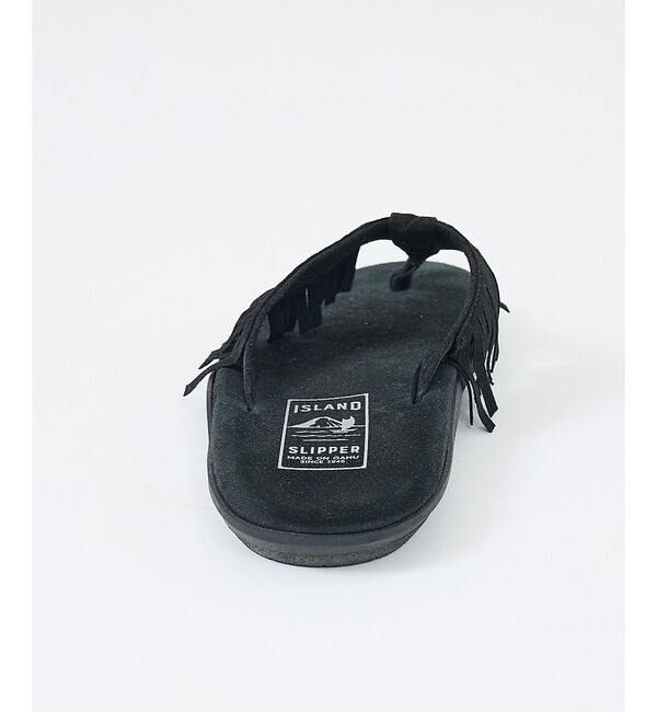 ABAHOUSE「【ISLAND SLIPPER / アイランドスリッパ】 FRINGE SAND」|サンダル|