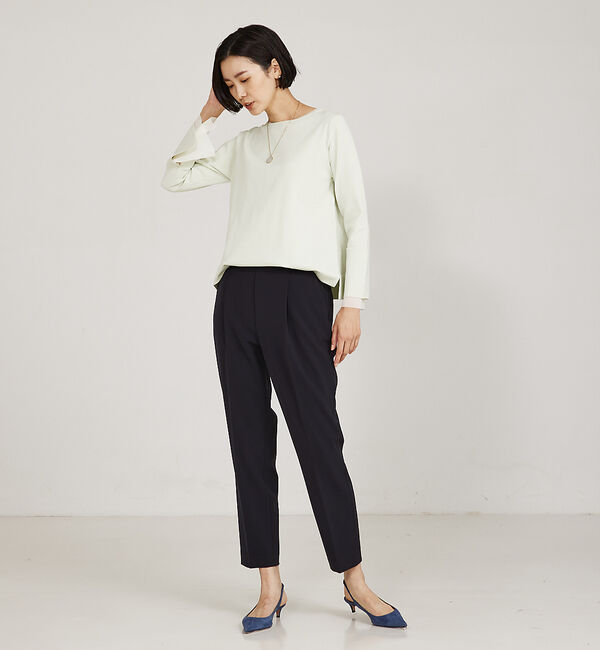 qualite「【セットアップ対応】タックテーパードパンツ」|その他|