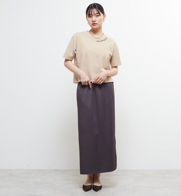 Soffitto「《定番》製品染コンパクトTシャツ」|Tシャツ・カットソー|