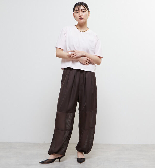 Soffitto「《定番》製品染コンパクトTシャツ」|Tシャツ・カットソー|