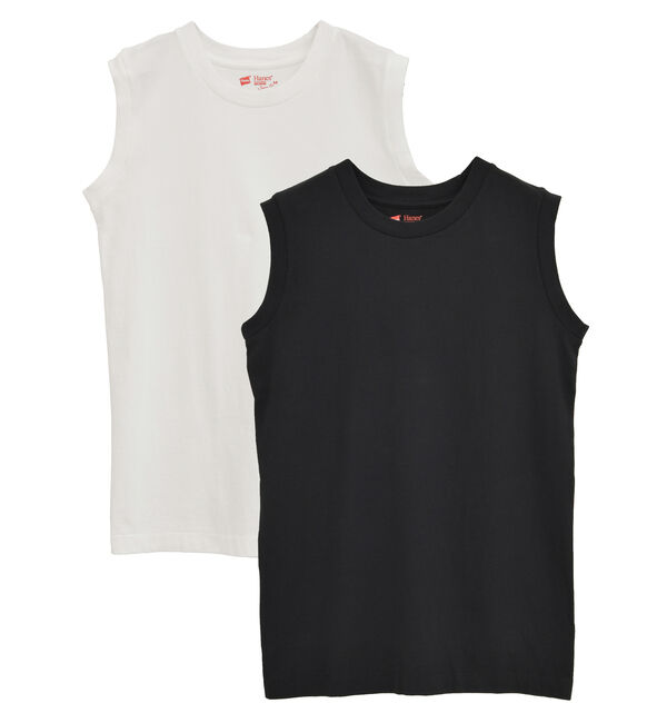 SOFFITTO「【Hanes/ヘインズ】ノースリーブ T-SHIRTS」|Tシャツ・カットソー|ホワイト