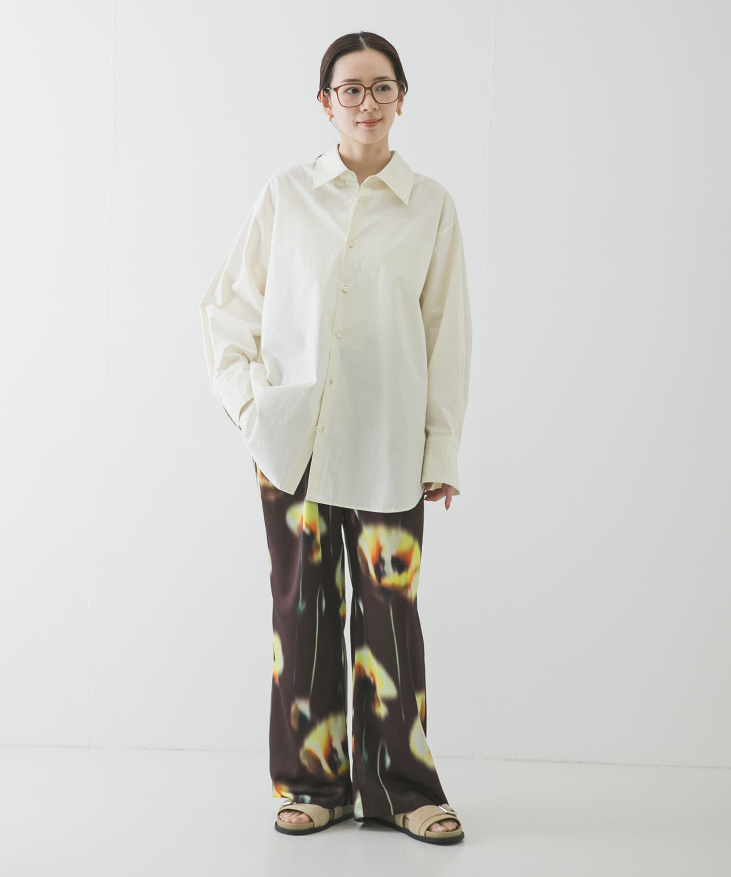 URBAN RESEARCH「ポピーフラワーギャザーパンツ」|その他|
