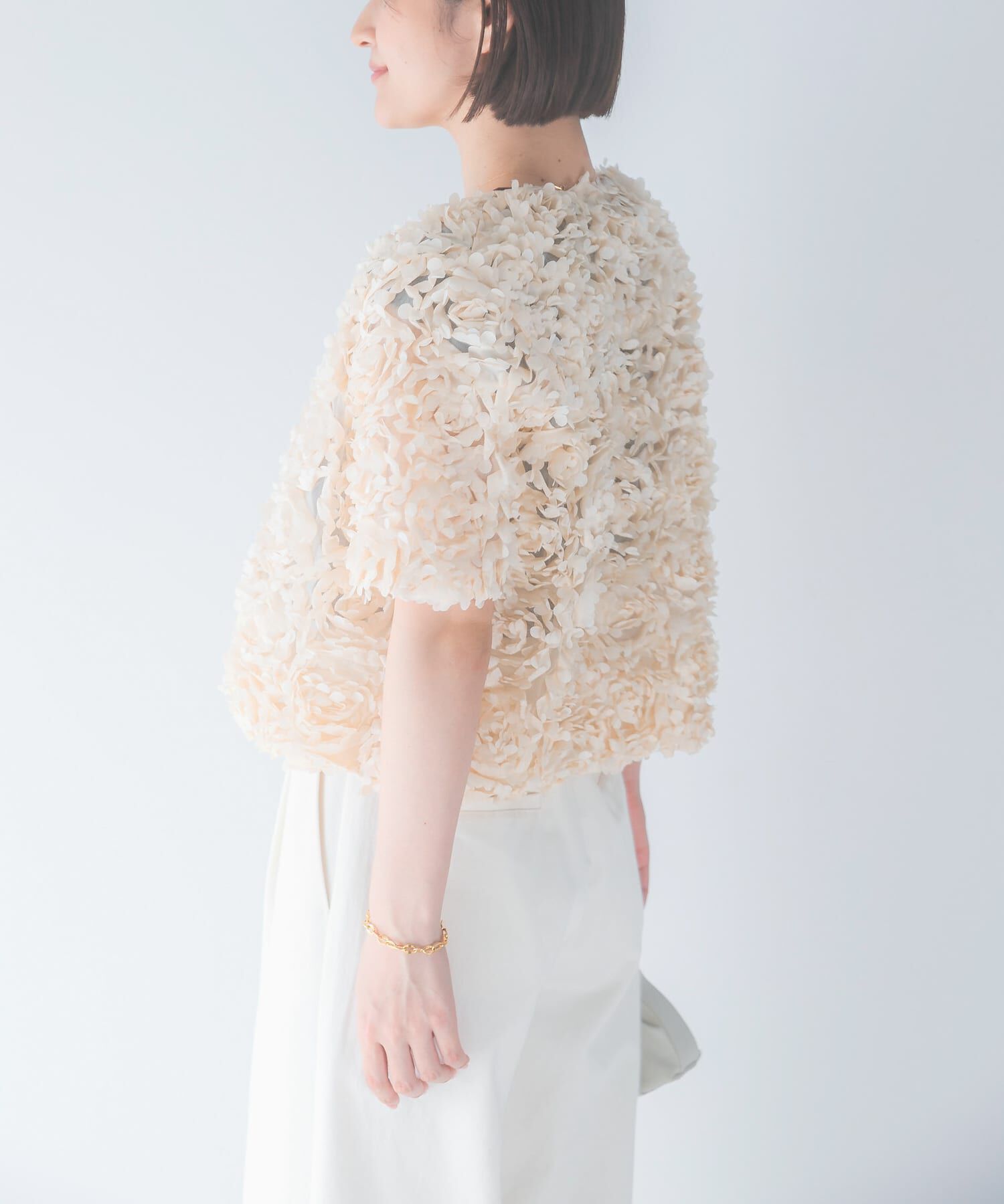 URBAN RESEARCH ROSSO「Torrazzo Donna　FLOWER BOUQUET BLOUSON」|ブルゾン・スタジャン|