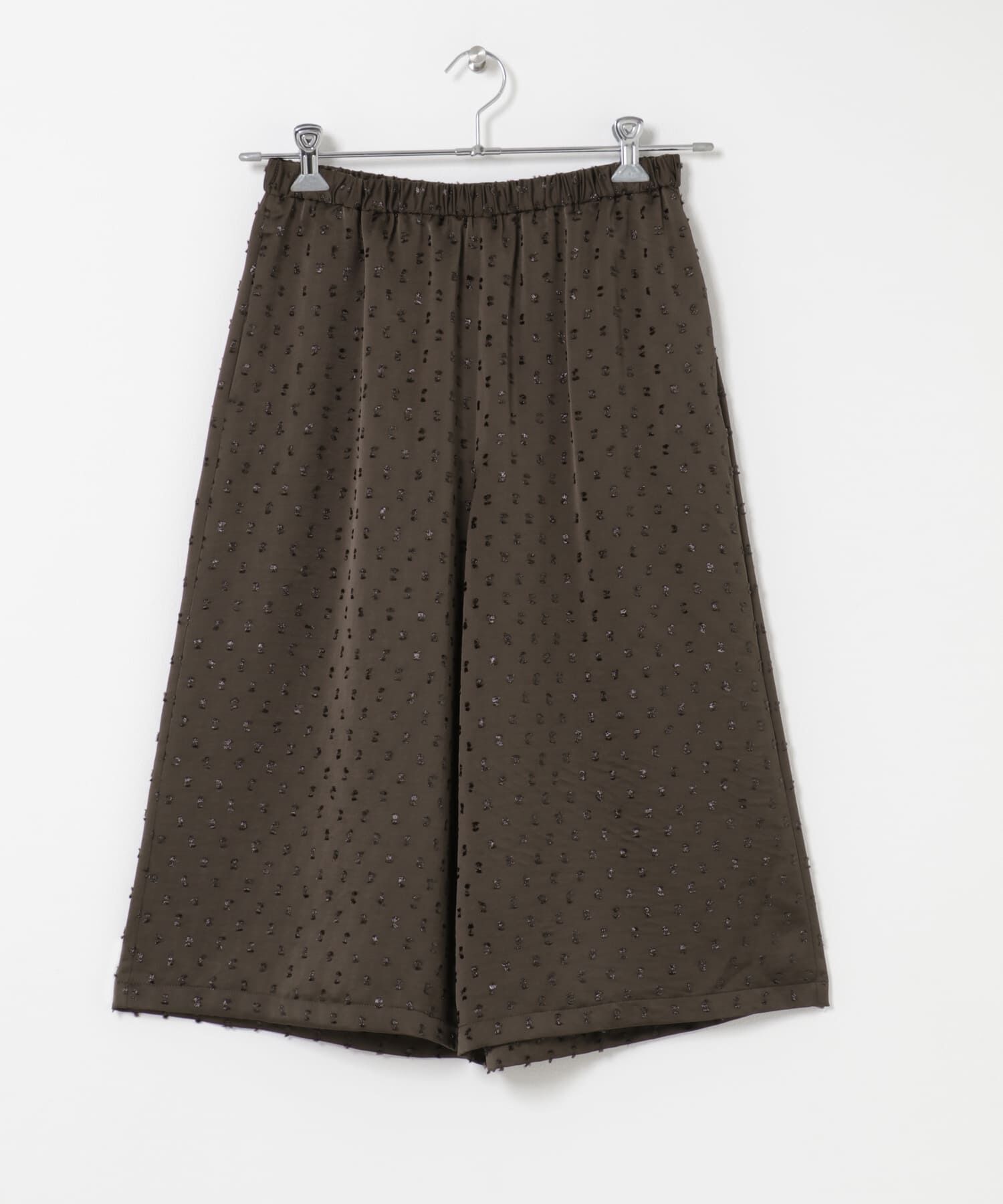 URBAN RESEARCH DOORS「mizuiro-ind　SATIN JQ CULOTTE PANTS」|その他|ブラウン