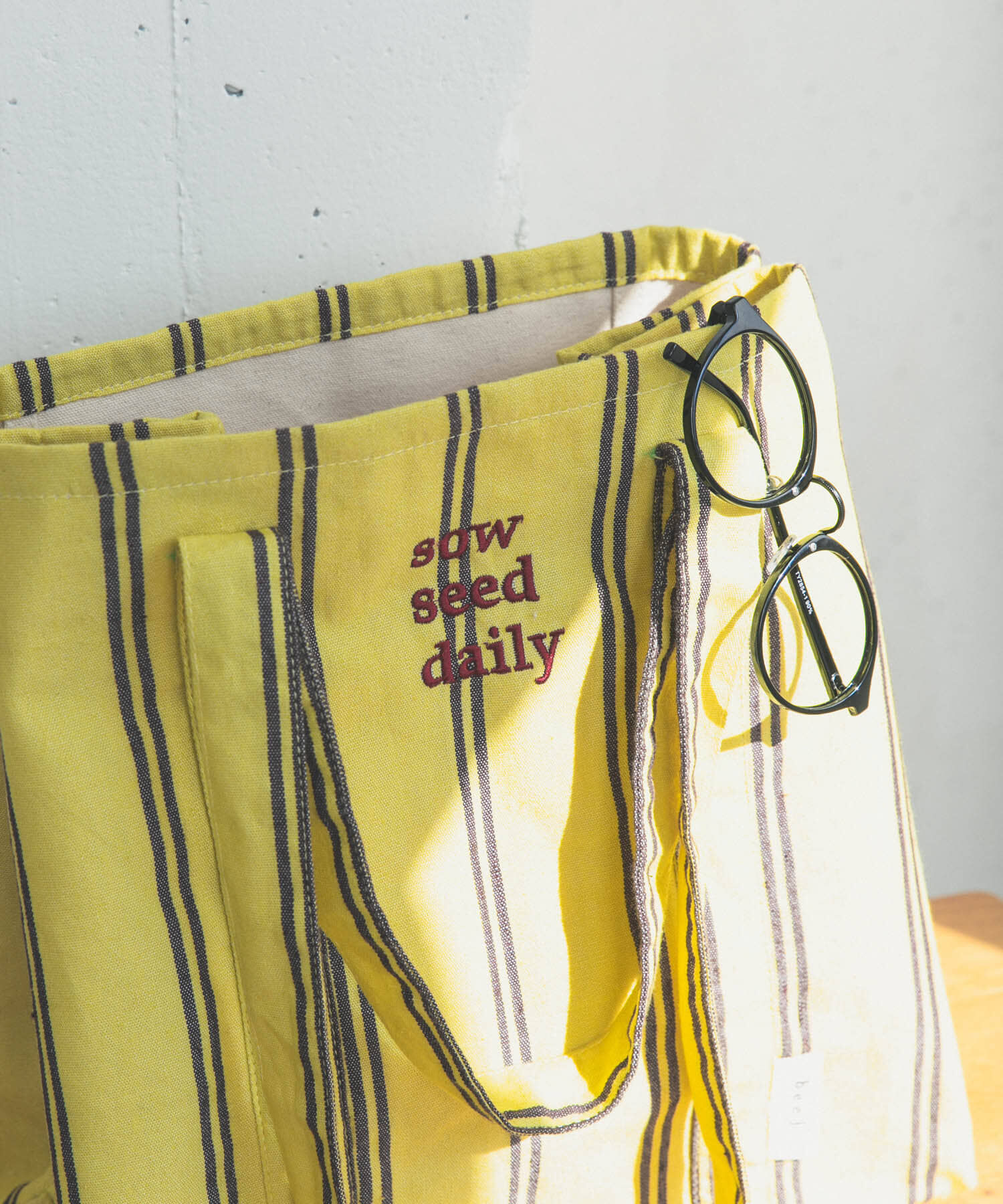 URBAN RESEARCH DOORS「『別注』beej&times;DOORS　ストライプトートバッグ」|トートバッグ|