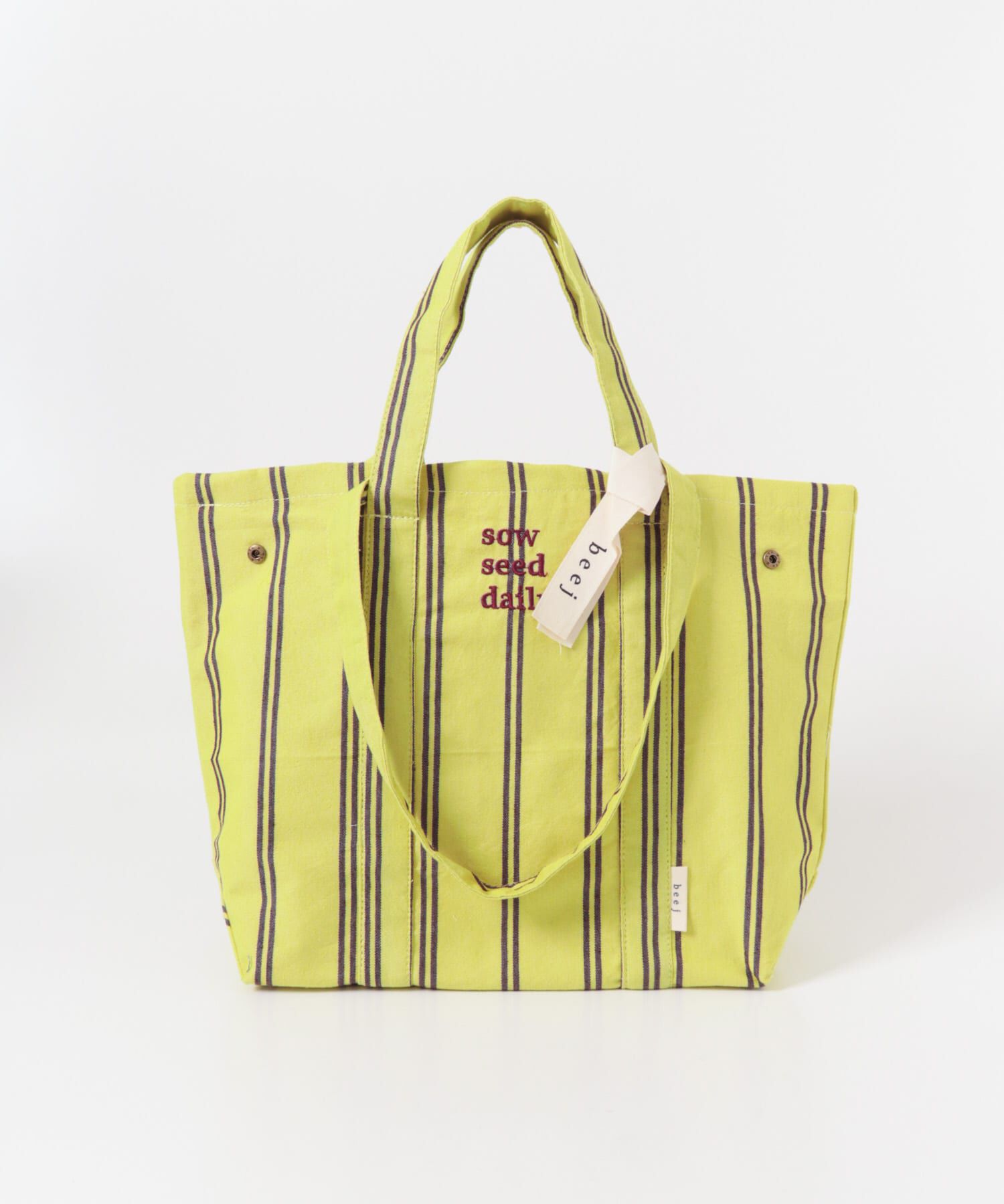 URBAN RESEARCH DOORS「『別注』beej&times;DOORS　ストライプトートバッグ」|トートバッグ|