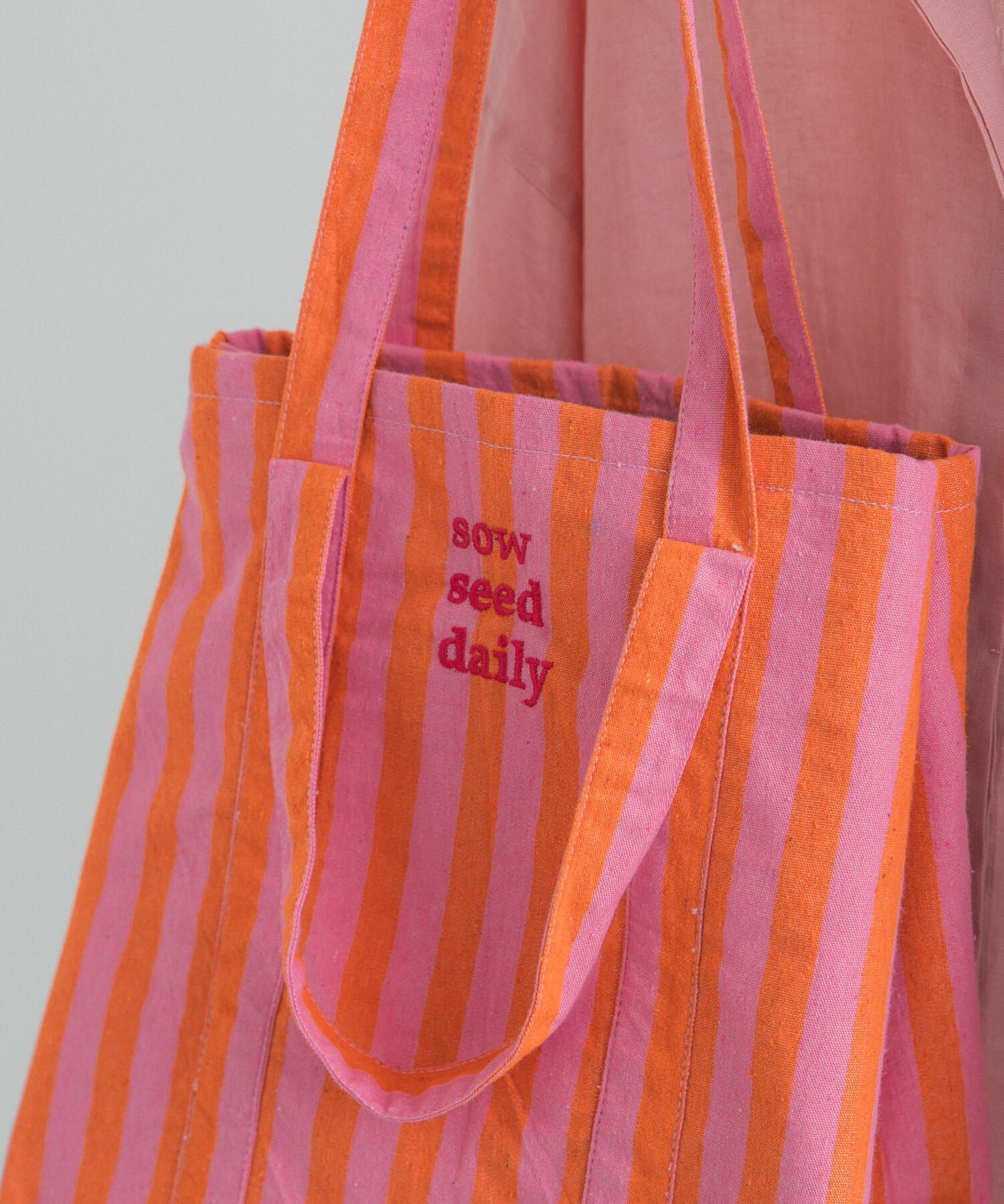 URBAN RESEARCH DOORS「『別注』beej&times;DOORS　ストライプトートバッグ」|トートバッグ|