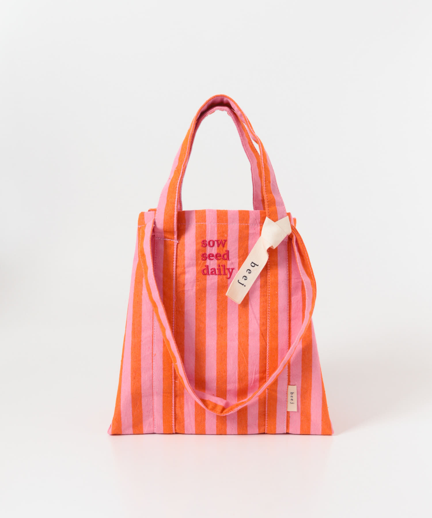 URBAN RESEARCH DOORS「『別注』beej&times;DOORS　ストライプトートバッグ」|トートバッグ|
