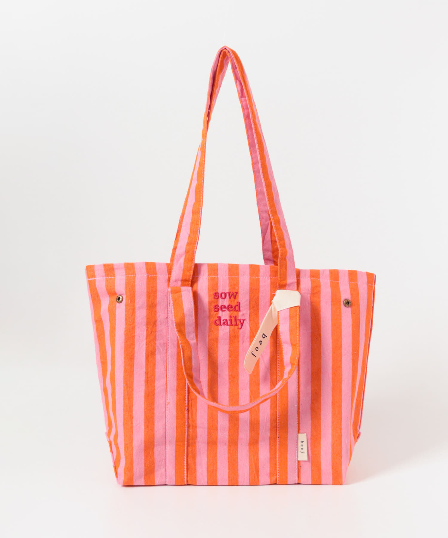 URBAN RESEARCH DOORS「『別注』beej&times;DOORS　ストライプトートバッグ」|トートバッグ|