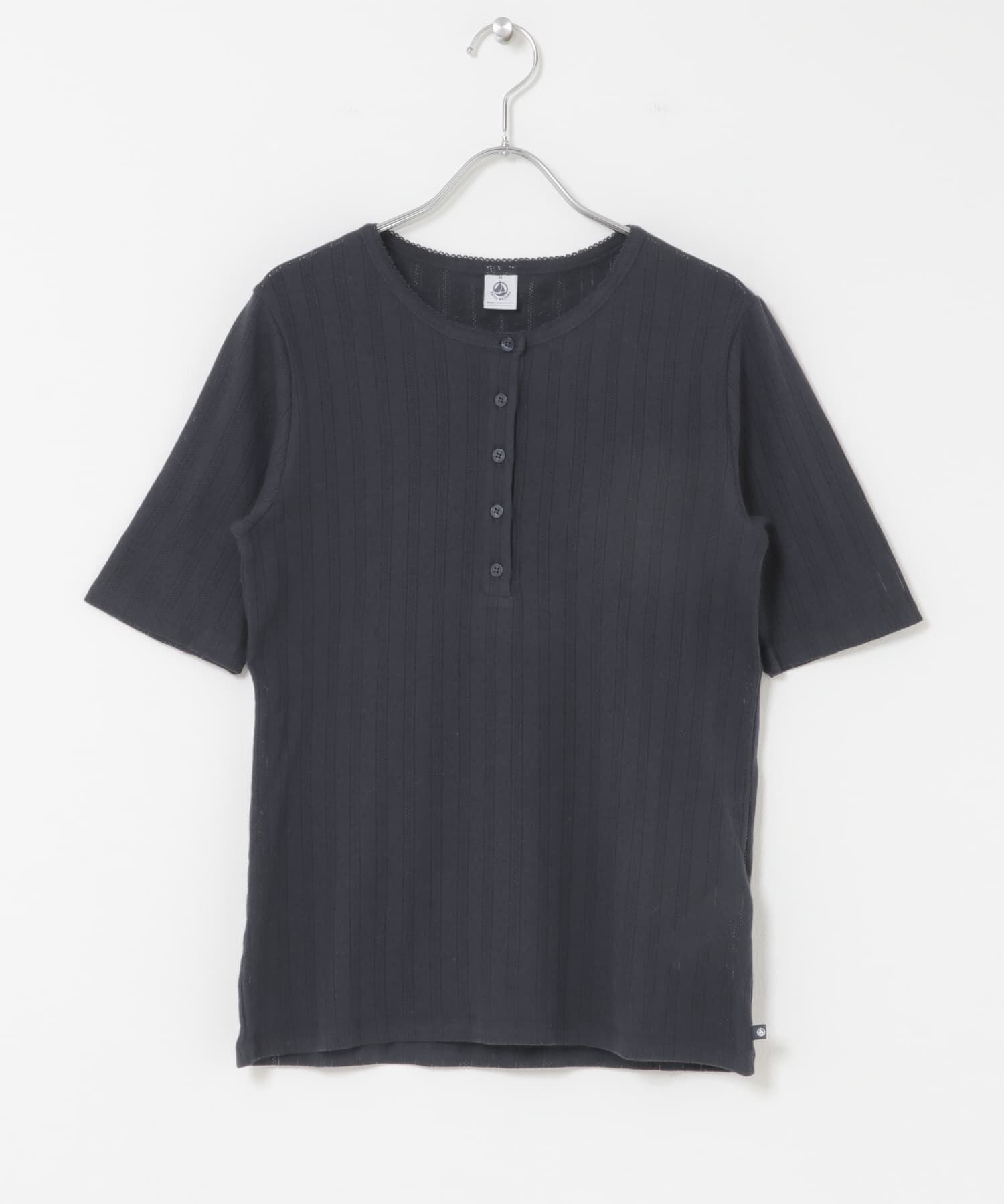 URBAN RESEARCH DOORS「PETIT BATEAU　COTE 1X1 VRAI TROUTROU」|Tシャツ・カットソー|ネイビー