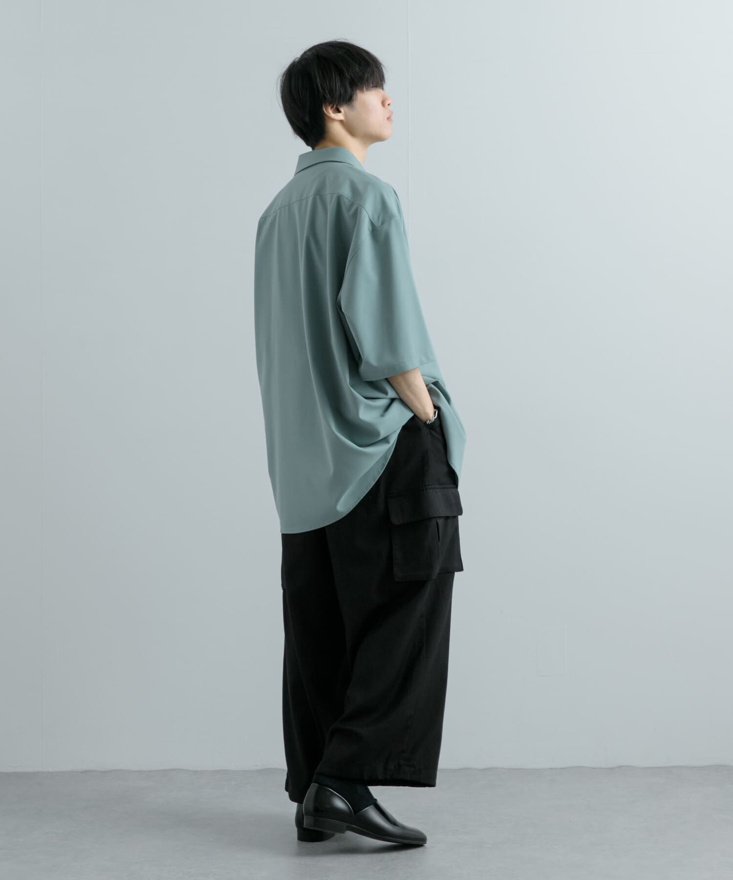 SENSE OF PLACE by URBAN RESEARCH「『ユニセックス』エクストラルーズシャツ(5分袖)」|シャツ・ブラウス|